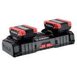 METABO ASC 145 DUO dupla gyorstöltő 12-36V 627495000