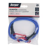BERGER gumipók, karabínerrel 80cmx8mm