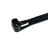 BERGER kábelkötegelő, oldható, fekete 4,5x200mm 100db EN62275