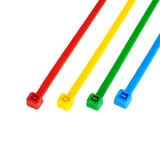 BERGER kábelkötegelő színes 3,6x200mm 100db (4x25db) EN62275
