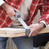 BERGER szöveterősített ragasztószalag 10mx48mm/0,17mm ezüst