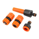 KENDO locsolófej + csatlakozó készlet 4r. ABS No.60682