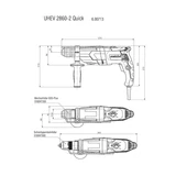METABO UHEV 2860-2 Quick multikalapács 600713500