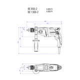 METABO BEV 1300-2 fúrógép 600574000