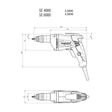 METABO SE 4000 csavarozógép 620045000