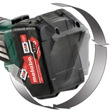 METABO W 18 LTX 125 Quick sarokcsiszoló géptest akkus + koffer 602174840