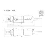 METABO GE 710 Compact S egyenescsiszoló 600615000