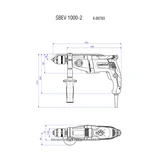 METABO SBEV 1000-2 ütvefúrógép 600783000