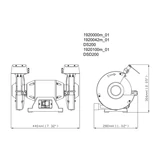 METABO DS 200 kettős köszörű 619200000