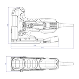 METABO STE 100 Quick szúrófűrész + koffer 601100500