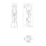 METABO MT18LTX akkus multigép géptest + tartozék 613021890