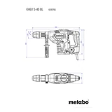 METABO KHEV 5-40 BL SDS-Max kombikalapács 600765500
