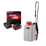 EINHELL GE-WS 18/150 Li Solo akkus permetező 3425230 - PXC Li akku+töltő 18V 4,0Ah Starter Kit 4512042 (Tavaszi akciós csomag)