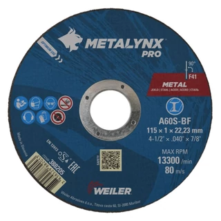 METALYNX PRO METAL vágókorong 230x3,0x22,2 A30S-BF