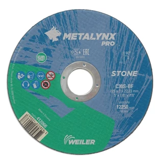 METALYNX PRO STONE vágókorong 125x3,0x22,2 C30S-BF