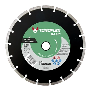 TOROFLEX BASIC beton gyémánttárcsa 230x22,2/SH8