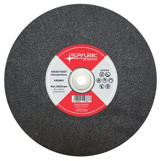 SPARK köszörűkorong szürke d200x20x32/25/20/16 A60N6V-40m/s F1
