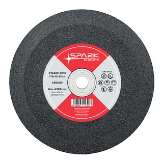 SPARK fűrészélező köszörűkorong szürke d175x10x32/25/20/16 A60N6V-40m/s F1B