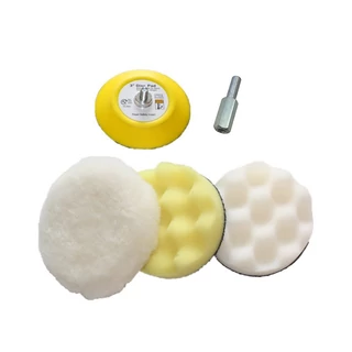 Z-TOOLS tépőzáras polírozó készlet 75 3+2r.