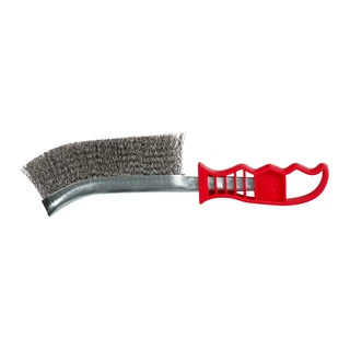 BERGER Spid drótkefe 250mm acél piros