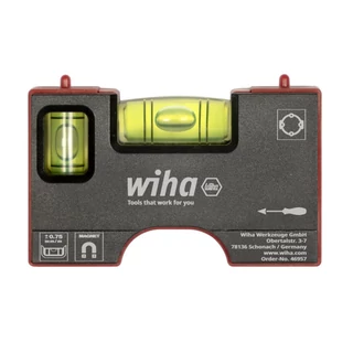 WIHA Pocket Mini villanyszerelő vízmérték 80mm 246/No.46957