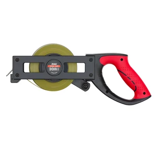 BERGER mérőszalag, nyitott fém ház, acél szalag 30mx12,5mm