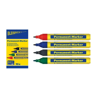 BLEISPITZ jelölőfilc d1,5-3,0mm kék 10db No.0617