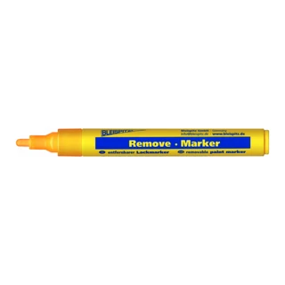 BLEISPITZ festékes, letörölhető jelölőfilc d4,0mm sárga 10db No.1065