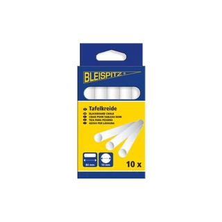 BLEISPITZ táblakréta kerek fehér 10 db No.1119