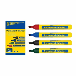 BLEISPITZ jelölőfilc d1,0-5,0mm fekete 10db No.1232
