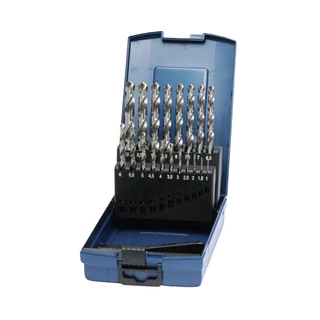 BOHRCRAFT csigafúró készlet HSS-G 19r. 1,0-10,0/0,5 KG10 ABS-Box