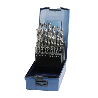 BOHRCRAFT csigafúró készlet HSS-G 25r. 1,0-13,0/0,5 KG13 ABS-Box