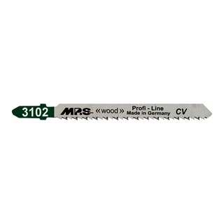 MPS Profi Line egybütykös fordított fogazású szúrófűrészlap fára CV 75/2,5mm 3102-2db (T101BR)