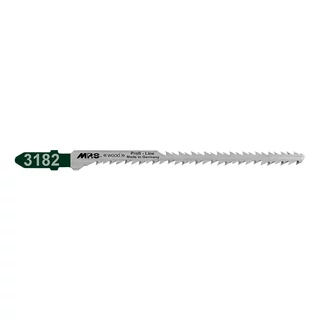 MPS Profi Line vario egybütykös kétoldali fogazású szúrófűrészlap fára CV 95/2,2-3,2mm 3182-2db