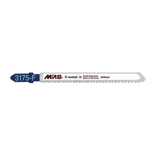 MPS Profi Top Line progresszív egybütykös szúrófűrészlap fémre BiM 75/1,2-2,5mm 3175-F-5db T123XF