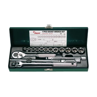 HANS 3/8" dugókulcskészlet 17r. 7-19mm 3617M