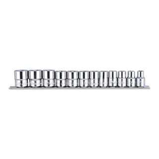 HANS 3/8" dugókulcsfej készlet 12r. 8-19mm CrV 3612M