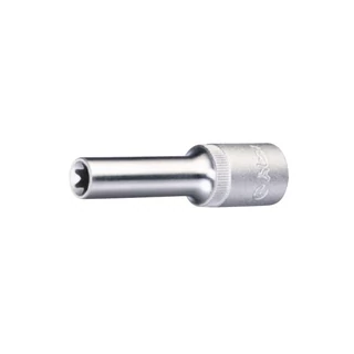 HANS 3/8" E-STAR hosszú dugókulcsfej E18x66mm CrV 3310E18