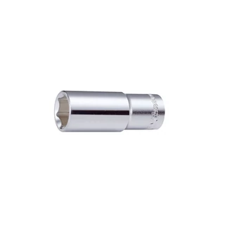 HANS 1/2" hosszú dugókulcsfej 30x76mm CrV 4300M30
