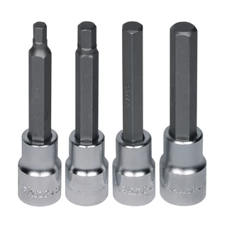HANS 1/2" imbusz hosszú bit-dugókulcsfej készlet 4r. SW6-SW12 46026-4