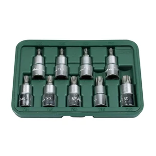 HANS 1/2" TORX bit-dugókulcsfej készlet 9r. T20-T60 46024-9