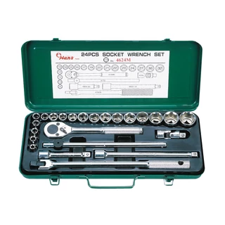 HANS 1/2" dugókulcskészlet 24r. 8-32mm 4624M