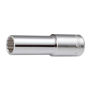 HANS 1/2" hosszú dugókulcsfej 12 szögű 24x76mm CrV 4302M24