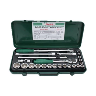 HANS 1/2" dugókulcskészlet 12 szögű 24r. 8-32mm 4624-2MG