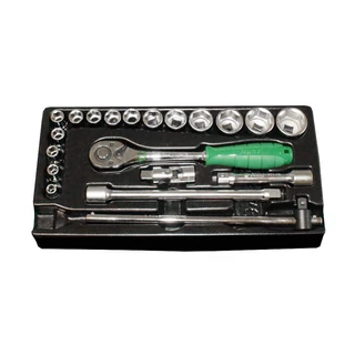 HANS 1/2" dugókulcskészlet 20r. 8-32mm TT-16.1 fiókmodul