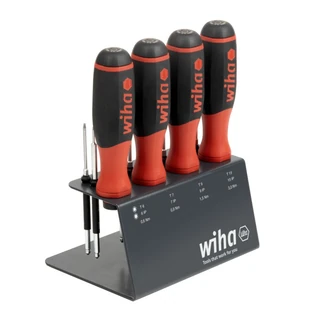 WIHA EasyTorque 2 nyomaték csavarozó markolat klt. állványban 13r. 0,6-3,0Nm T+IP 2920/No.47196
