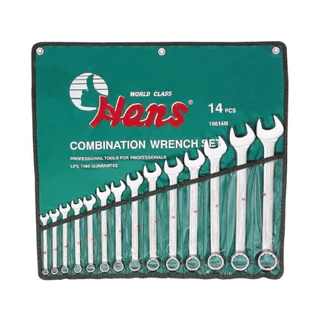 HANS csillag-villás kulcskészlet 14r. 8-24mm CrV 16615M