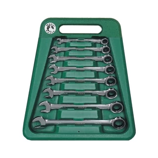 HANS racsnis csillag-villás kulcskészlet 8r. 8-19mm CrV 16658MB