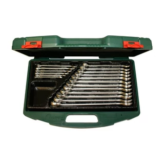 HANS csillag-villás kulcs készlet 19r. 6-24mm CrV TTK-29 kofferben