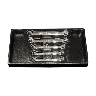 HANS fékcsőkulcs készlet 5r. 8-19mm CrV TTK-8 kofferben